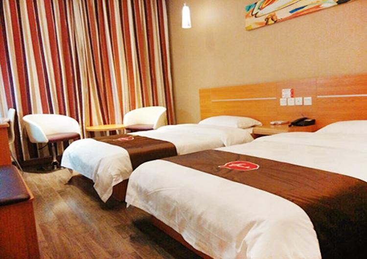 Thank Inn Chain Hotel Shanxi Shangluo Shanyang Nanxin Street Zewnętrze zdjęcie