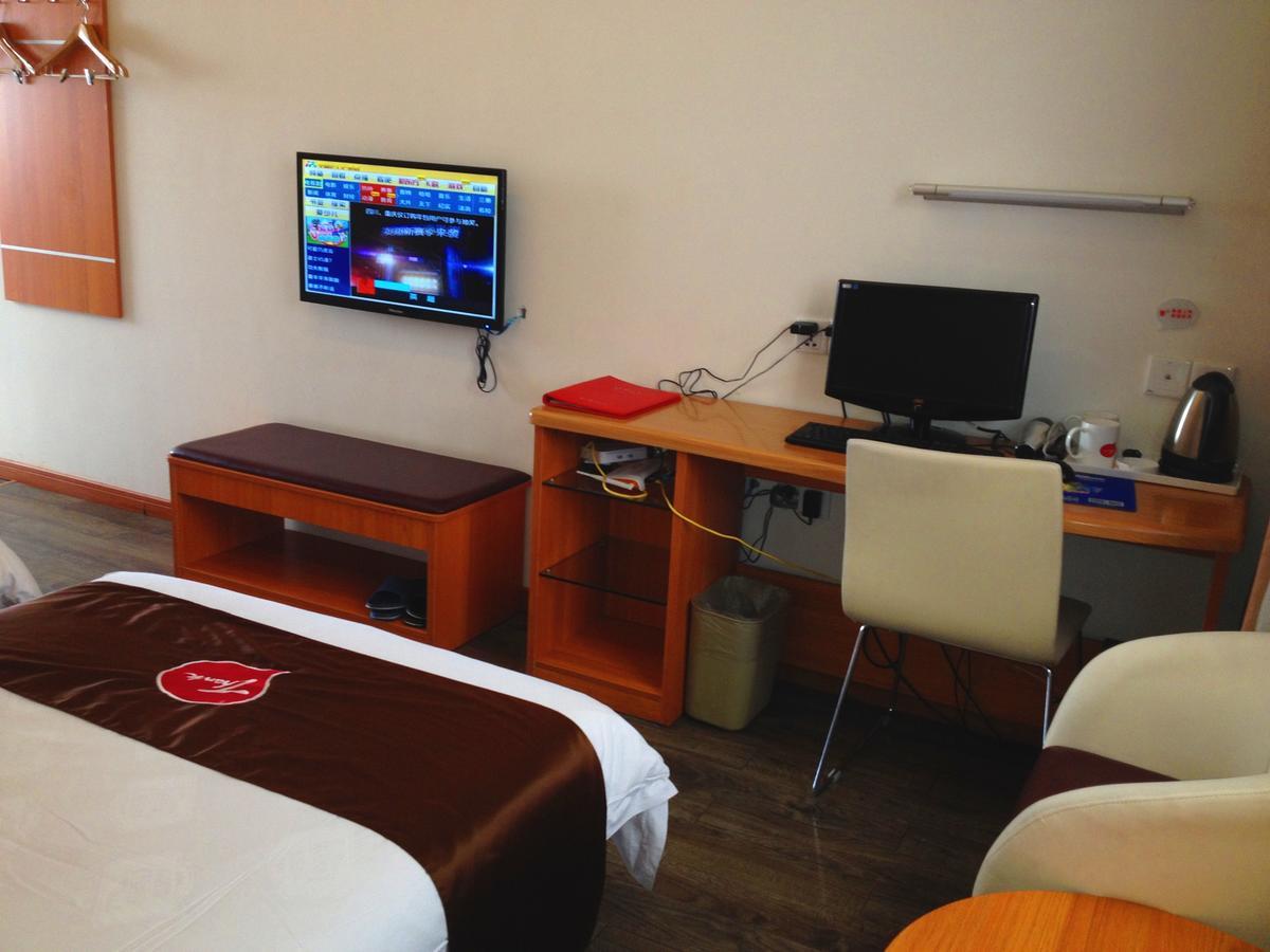 Thank Inn Chain Hotel Shanxi Shangluo Shanyang Nanxin Street Zewnętrze zdjęcie